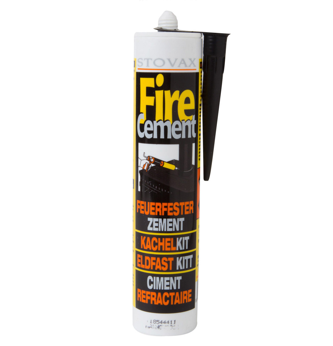 Stovax Fire Black Cement Cartridge - Debrett Fires