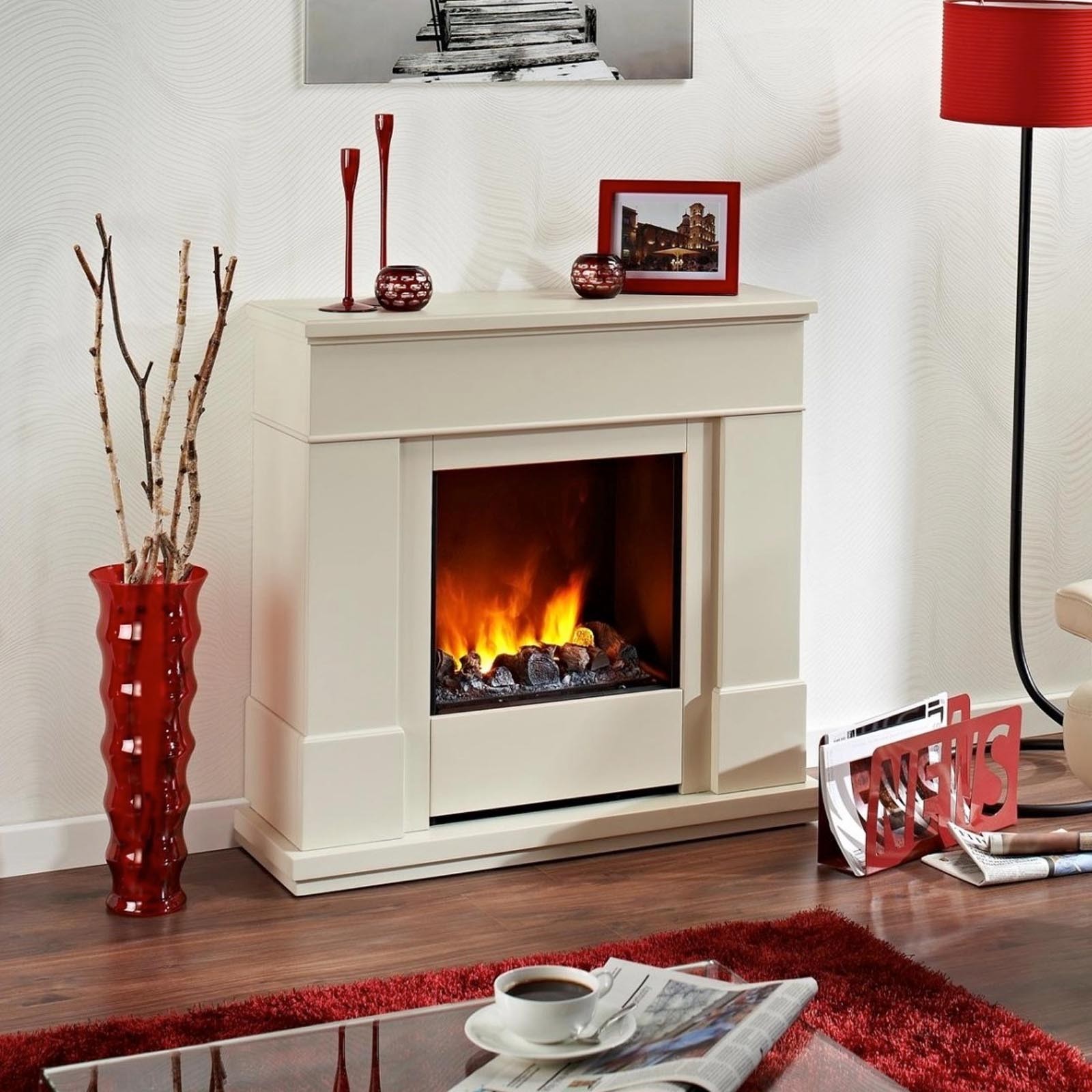 Dimplex - Moorefield | Free standing electric fire suite with Opti-myst flame effect Dimplex Moorefield - All in one solution for a dramatic focal point fire. Opti-myst flame effect. Local collection only.